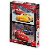 Dino Cars 3: Trkači, puzzle set 2x77 delova Cene