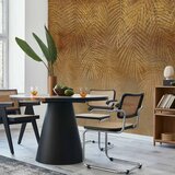  Foto tapeta - Abstract nature in beige - composition with golden exotic leaves 450x315 | shoptok.hr