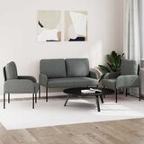  Setovi sofa 3 pcs Tamno siva 115 x 56 x 80 cm Šperploča | shoptok.hr