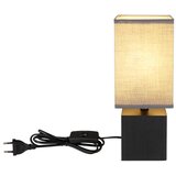 Globo 21628ALU - stona lampa valentino 1xE27/7W/230V crna/antracit | Eponuda.com