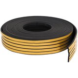  Samoljepiva brtvila za prozore Crna 15 x 8 mm 100 m EPDM pjena | shoptok.hr