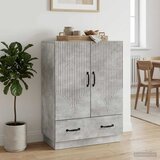  Kreveta Betonska siva 66 x 34,5 x 92 cm Konstruirano drvo | shoptok.hr