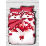 Lessentiel Maison set posteljine 102, 200x220cm, bijelo-crvena | Eponuda.ba