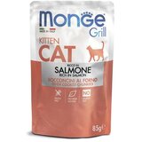 Monge Grill Kitten Sos Losos 85g | Eponuda.com