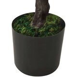 vidaXL Umetni bonsaj cipresa z loncem 60 cm zelene barve | Shoptok.si