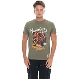 Leone 1947 Majice s kratkimi rokavi Man T-Shirt Short Sleeves Graphics Kaki Cene