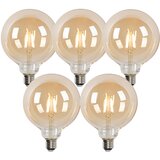 LUEDD Komplet 5 pametnih LED žarnic E27 G125 zlata 4,9 W 470 lm 1800-4000 K Cene