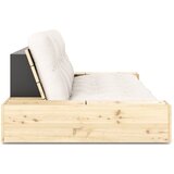 Karup Design Kremno bela raztegljiva sedežna garnitura 244 cm Base – | Shoptok.si
