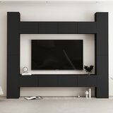 vidaXL Komplet TV omaric 8-delni črna iverna plošča | Shoptok.si