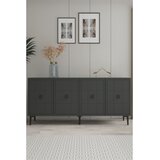Hanah home komoda Yuka 180, 180 cm, antracit | Eponuda.com