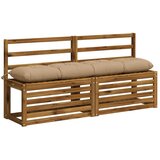  Jastučić za klupu VIANEN 100% poliester Pijesak - Pijesak 140 x 30 x 12 cm | shoptok.hr