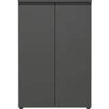 Antracitno siva omarica 81x120 cm Bedano –