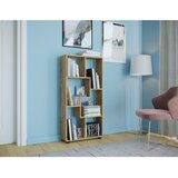 MID.YOU REGAL 60/119/20 cm barve hrasta, barve medu | Shoptok.si