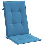  Jastuci za stolice 2 kom prošarano plavi 120x50x4 cm od tkanine | shoptok.hr