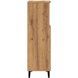 vidaXL Kupaonski ormarić boja hrasta 30x30x100 cm konstruirano drvo | shoptok.hr