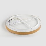  Brilagi-LED prigušiva svetiljka GLASS POOL DOUBLE LED/80W/230V 60 cm u dekoru drveta + daljinski upravljač | Eponuda.com