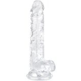 EasyToys Jelly Dildo with Balls 17cm Cene