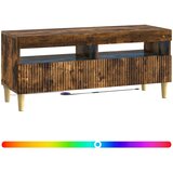  LED TV kabinet Dimljeni hrast Konstruirano drvo | shoptok.hr