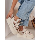 DStreet Sneakersy damskie na wysokiej platformie UPSOLE panterka | Shoptok.si