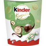Kinder Čokoladne kroglice - Milk & Hazelnut Sensations - 90 g Cene