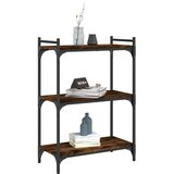  Regal za knjige s 3 razine boja hrasta 60x30x86 cm drveni | shoptok.hr