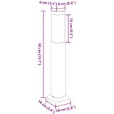  Stupić za svjetlo 50 cm od nehrđajućeg čelika IP44 | shoptok.hr