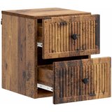  Noćni ormarić za montažu na zid Staro drvo 33 x 34,5 x 40 cm | shoptok.hr