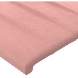 LED uzglavlje ružičasto 90x5x78/88 cm baršunasto | shoptok.hr