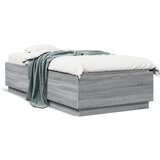 vidaXL Okvir za krevet boja hrasta 100x200 cm od konstruiranog drva Cijene
