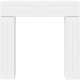  Okvir za kamin Bijela 102 x 18 x 100,5 cm Konstruirano drvo | shoptok.hr