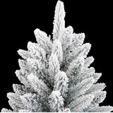  Umjetno božićno drvce Bijela 210 cm PVC, plastika, čelik i PE | shoptok.hr