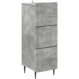  Ormar s ladicama Betonska siva 33 x 34,5 x 92 cm | shoptok.hr