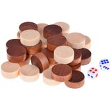  SET 3u1 drvena igra - šah, dame, backgammon, dvosmjerna ploča | shoptok.hr