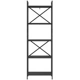  Polica Crni hrast 56 x 34 x 171 cm Konstruirano drvo | shoptok.hr