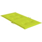  Jastuci za vrtne stolice 6 kom svjetlozeleni 100x50x3cm tkanina | shoptok.hr
