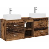  Set ormarića za kupaonicu 3 kom. Staro drvo 49,5 x 41 x 62,5 cm | shoptok.hr