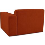 Scandic Opečnato oranžen modul za sedežno garnituro iz tkanine bouclé (desni kot) Roxy – | Shoptok.si