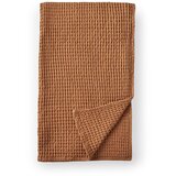 Pineapple Elephant Rjava bombažna odeja 150x200 cm Jaipur Chunky Waffle – cene