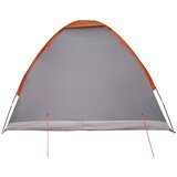 Kamping šator s krovom Siva i narančasta 275 x 215 x 125 cm | shoptok.hr