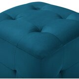  Tabure 2 kom plavi 30 x 30 x 30 cm od baršunaste tkanine | shoptok.hr