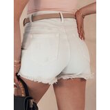 DStreet POPGLAM Women's Denim Shorts Light Beige | shoptok.hr