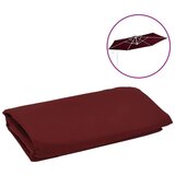  Zamjenska tkanina za konzolni suncobran 350 cm bordo | shoptok.hr