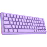  Tastatura gaming RAMPAGE REBEL purple, Mechanical, Low Profile, red switch, US Layout, Rainbow | Eponuda.ba