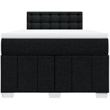  Krevet box spring s madracem crni 120 x 190 cm od tkanine | shoptok.hr