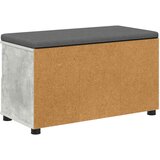  Klupa za hodnik s jastukom Betonsko Siva 80 x 38 x 46 cm | Eponuda.ba