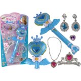  Čarobni set princeza iz bajke Interaktivni štapić sa svjetlosnim zvukom Funkcija projektora zvijezda | shoptok.hr