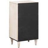  Kreveta s pohranom Bijelo 40 x 33,5 x 75 cm Čvrsto drvo manga | shoptok.hr