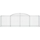  Lučne gabionske košare 20 kom 300x50x80/100cm pocinčano željezo | shoptok.hr