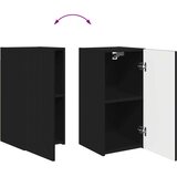  Komplet TV omaric 4 pcs Črna Konstruiran les, (5000132217) | Shoptok.si