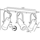 Opviq Spot svetiljka 9000 5 | ePonuda.com